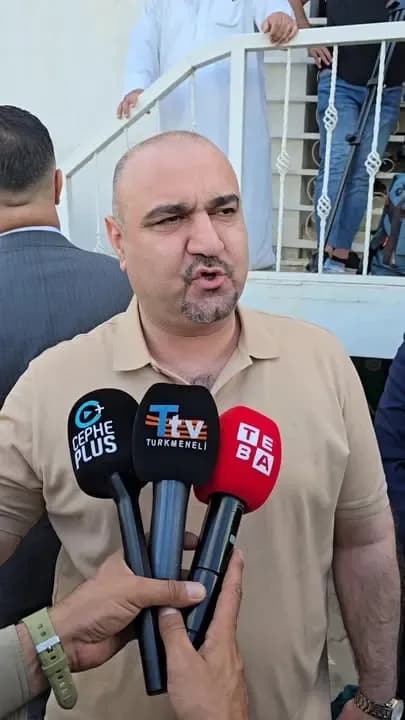 Kerkük Valisi Mehmet Seman Ağa'nın Kuzey Gaz ve El-Hudud takımları arasındaki maçla ilgili açıklaması: Ağa, Kuzey Gaz oyuncularına değerli…