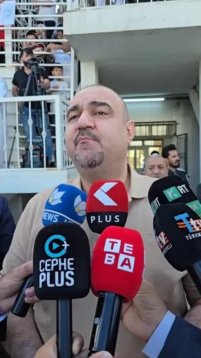 تصريح السيد محافظ كركوك محمد سمعان آغا حول مباراة فريقين "غاز الشمال & الحدود"