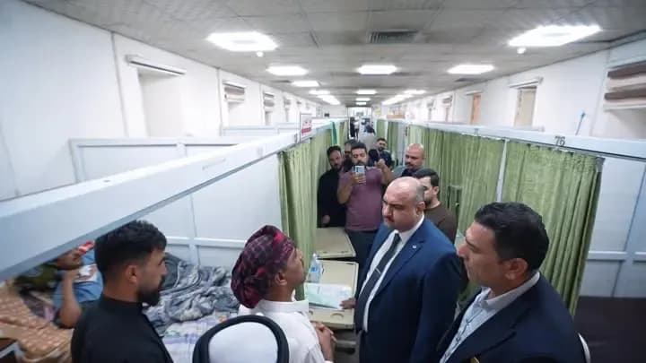 في زيارة مفاجئة، أجرى السيد محمد سمعان آغا محافظ كركوك، جولة تفقدية في مستشفى كركوك التعليمي للاطلاع على واقع الخدمات الصحية ومتابعة أحوال…