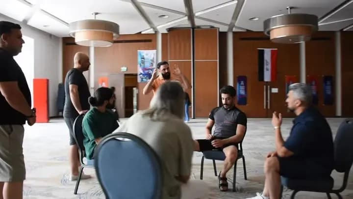 فرقة المسرح التركماني الوطني تشارك في مهرجان قونيا المسرحي