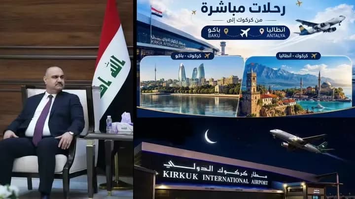 بتوجيه ومتابعة محافظ كركوك محمد سمعان آغا..