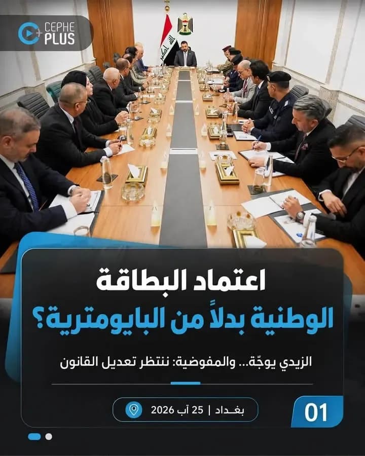توجّه حكومي لاعتماد البطاقة الوطنية الموحدة بدل البطاقة البايومترية…